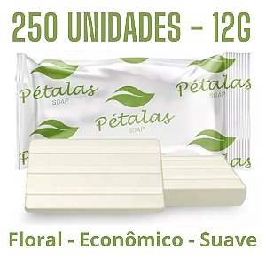 Sabonete para Motel Hotel Pétalas 12g - 250un