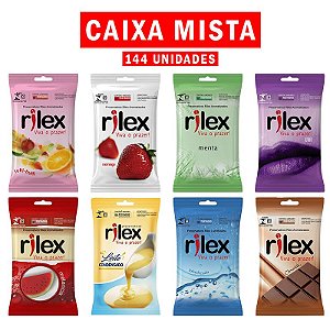 PRESERVATIVOS - CAIXA MISTA C/48x3UN - RILEX