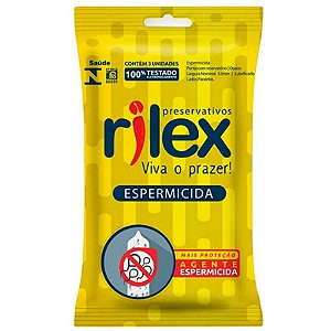 PRESERVATIVO ESPERMICIDA CX C/48 X 03UN - RILEX