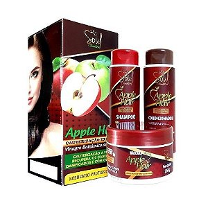 Kit Capilar Apple Hair Soul Cosméticos