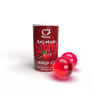 Bolinhas Beijáveis Yummy Cereja Ice 2un Sexy Fantasy - 8160