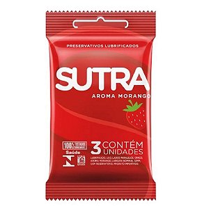 Preservativo Sutra Aroma Morango C/48x3Un - 00013CX