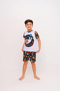 Pijama Suede Gato Astro