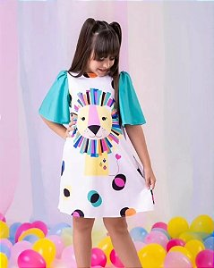 Vestido Ceci Leaozinho