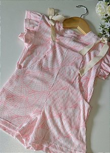 Macaquinho Laços de Algodão 🌸