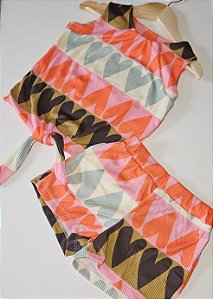 Conjunto Corações Colorê 💖