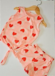 Conjunto Coraçãozinho 🌸
