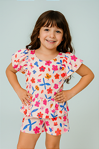 Conjunto Jardim Mágico 🌼