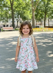 Vestido Tucaninho Tropical 🌿🐦