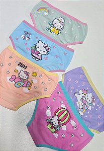 Kit com 5 calcinhas hello Kitty