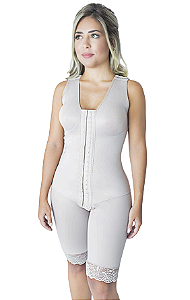 Camiseta 1/2 Perna com Colchete Preto