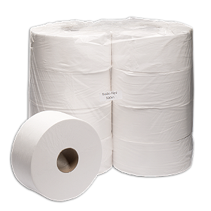 Papel Higiênico 500 Metros LimpMax  Pacote com 8 Rolos Branco
