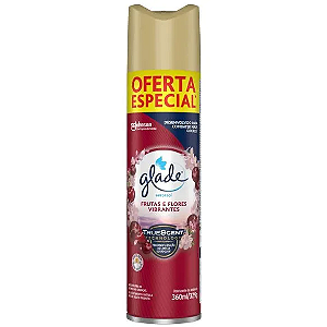 Odorizador Glade Spray Frutas e Flores Vibrantes 360ml