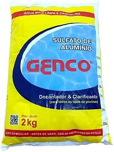 Sulfato De Alumínio 2kg Genco