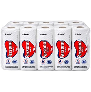 Papel Higiênico Personal 30 Metros Fardo Folha Simples