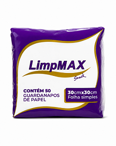 Guardanapo 30x30cm Limpmax C/ 50Un