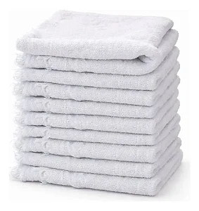 Pano De Chão Alvejado Branco Maximos Unidade 65cm x 90cm
