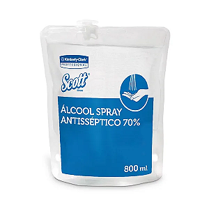 Álcool Spray Antisséptico Scott® 800ml - 1 Unidade
