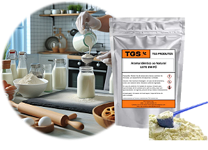 AIN Leite em Pó - Aroma Idêntico ao Natural em pó