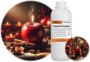 Essência Sofisticada Maçã & Canela Ultra para Velas & Difusores de Varetas & Cosméticos