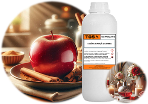 Essência Maçã & Canela Plus para Difusor de Varetas & Aroma Spray