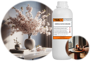 Essência Flor de Cerejeira Ultra para Velas & Difusores de Varetas & Aroma Spray & Sabonetes & Cosméticos
