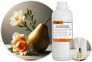 Refil English Pear and Freesia para Difusor de Varetas - (Solução pronta para uso!)