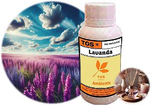 Essência Refil Lavanda para Difusor Varetas (Pronta para uso em até 8 m²)