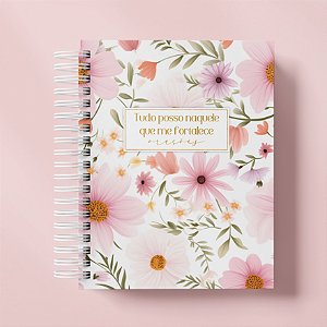 Caderno de Orações - Floral