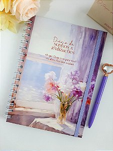 Caderno | Diário de sonhos e metas - Personalize a capa com seu nome