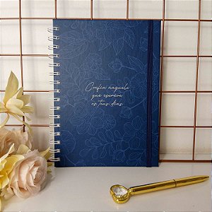 Caderno Pautado com Versículos – Personalizado