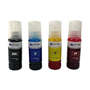 Kit 4 Refil Tinta Epson Compatível T544 T504 L3250 L4260