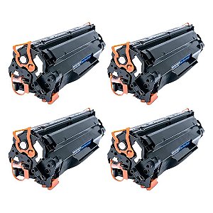 Kit 4 Toner Compatível HP M1132 M1212 p1102 p1606 278A 285A