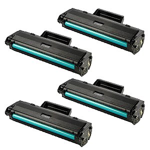 Kit 4 Toner Compatível HP 105a c/ Chip HP 107a Mfp 135a 137