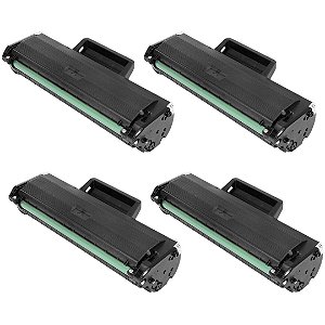 Kit 4 Toner Compatível SAMSUNG D104 ML1605 ML1660 1860 3205