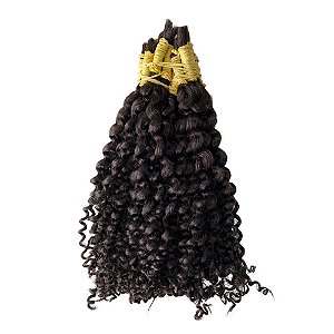 Cacheado Castanho Escuro (Cacho 2) 50g