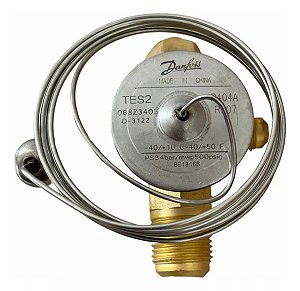 Corpo Válvula Expansão Danfoss 3/8 X 1/2 Rosca Para R404A 068Z3403 ( TES2 )