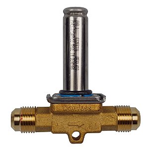 Válvula Solenoide 3/8 Evr 3 Rosca Danfoss 032f8116 S/ Bobina