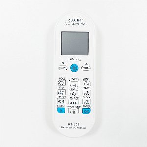 Controle Remoto Universal Fixo JCM kt-e08
