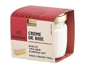 Creme de Brie pote 100g - Pomerode Alimentos