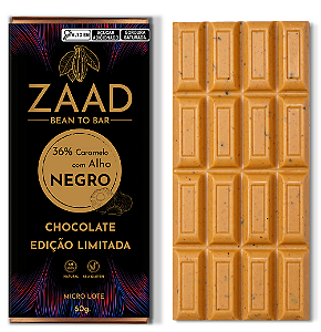 Chocolate Caramelo com Alho Negro 60g - ZAAD