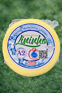 Queijo Tradicional Zero Lactose 500g - Queijaria Lininho