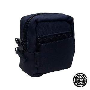 Bolso Modular Quadrado em Ripstop 600 - Azul Noite (Maynards 2047 - 15x15)