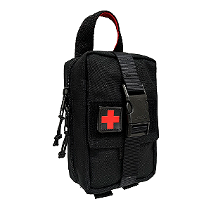 Porta APH IFAK Modular em Cordura 1000 Slide and Lock - Preto (Maynards)