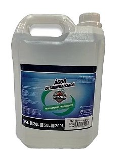 ÁGUA DESMINERALIZADA  GITANES  5 LITRO
