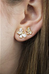 Brinco Duo Borboleta