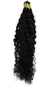 Cacheado Cacho Caipira Castanho Escuro - Indiano (50g cada unidade)