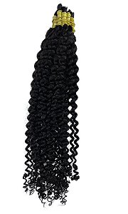 Cacheado Cacho 2 Castanho Escuro - Indiano (50g cada unidade)