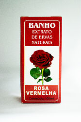 Banho Rosa Vermelha