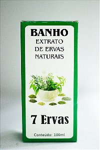 Banho 7 ervas